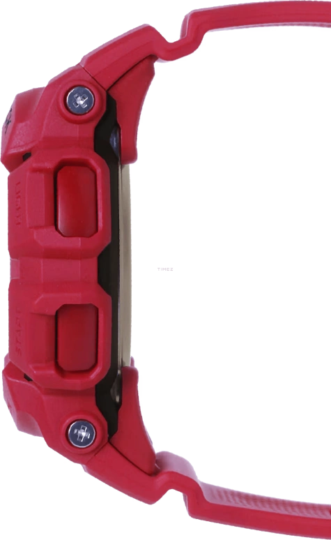 卡西欧,G-SHOCK 51.30x48.90毫米,51.30x48.90毫米,合成树脂,黑色,石英,倒计时,计时,月历,星期历,矿物水晶,圆形,GBA900RD,GBA900RD-4A