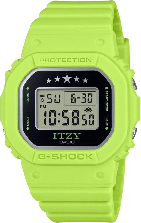 卡西欧,G-SHOCK 45.70x40.50毫米,45.70x40.50毫米,生物基,合成树脂,黑色,灰色,石英,倒计时,计时,月历,星期历,矿物水晶,方形,GMDS5610IT,GMDS5610IT-3