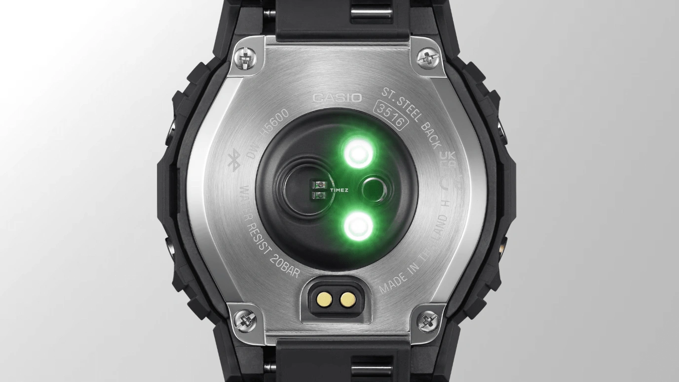 卡西欧,G-SHOCK 51.10x44.50毫米,51.10x44.50毫米,生物基,黑色,石英,计时,月相,月历,星期历,矿物水晶,方形,DW,DW-H5600MB-1A4