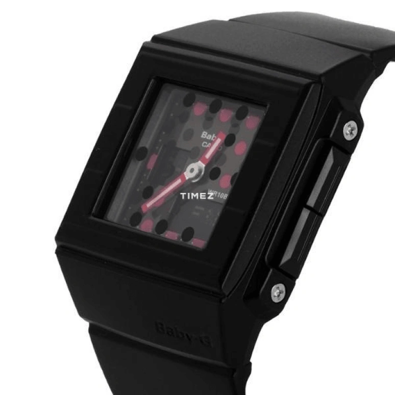 卡西欧,BABY-G 43.20毫米,43.20毫米,不锈钢,黑色,石英,BGA,BGA-200DT-1E