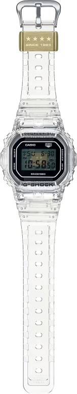 卡西欧,G-SHOCK 48.90毫米,48.90毫米,合成树脂,黑色,石英,倒计时,计时,月历,星期历,矿物水晶,方形,DW5040RX,DW5040RX-7