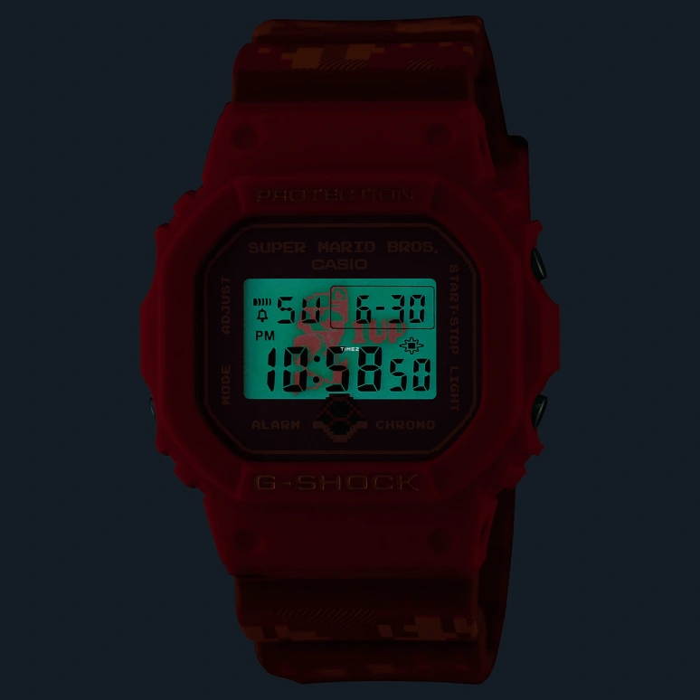 卡西欧,G-SHOCK 48.90x43.80毫米,48.90x43.80毫米,合成树脂,蓝色,灰色,石英,倒计时,计时,月历,星期历,矿物水晶,方形,DW5600SMB,DW5600SMB-4