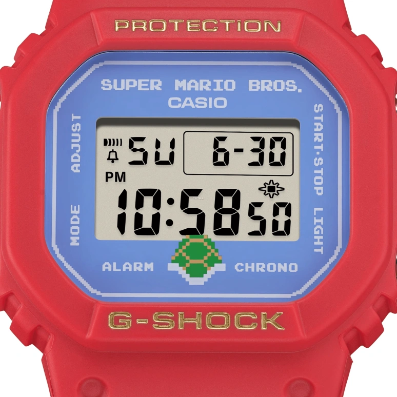 卡西欧,G-SHOCK 48.90x43.80毫米,48.90x43.80毫米,合成树脂,蓝色,灰色,石英,倒计时,计时,月历,星期历,矿物水晶,方形,DW5600SMB,DW5600SMB-4