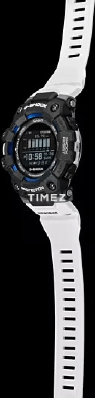 卡西欧,G-SHOCK 58.20x49.30毫米,58.20x49.30毫米,合成树脂,铝合金,黑色,石英,倒计时,计时,月历,星期历,矿物水晶,圆形,GBD100,GBD100-1A7