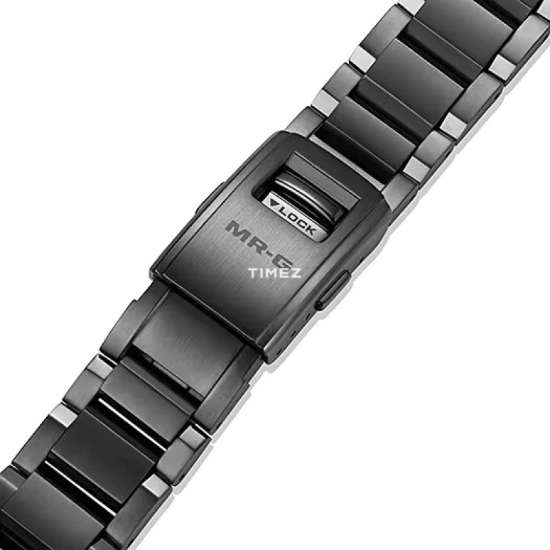 Casio,MR-G 49.80mm,49.80mm,Titanium,Black,Quartz,Countdown,Chronograph,Date,Day,Sapphire,Round,MRGB2000B,MRGB2000B-1A