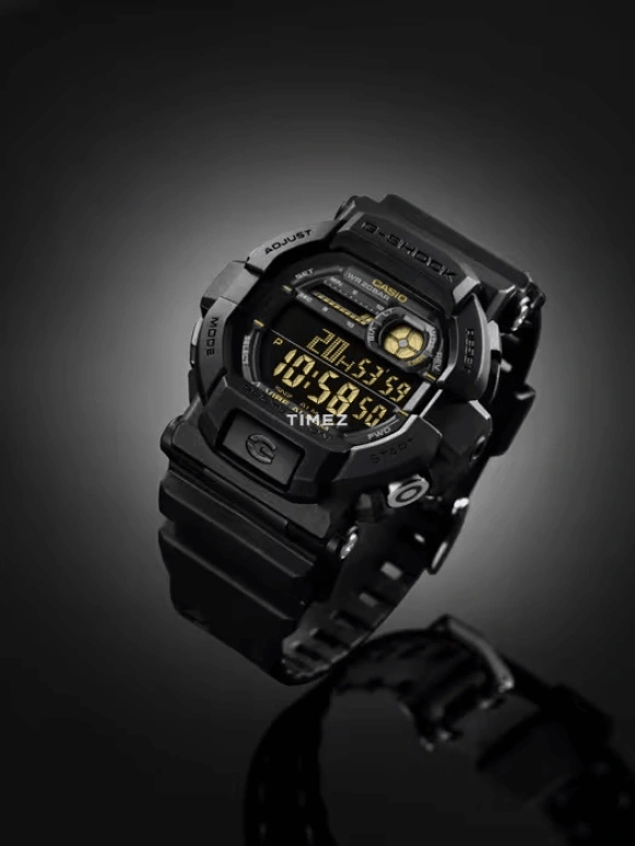 卡西欧,G-SHOCK 50.80毫米,50.80毫米,合成树脂,灰色,石英,倒计时,计时,月历,星期历,矿物水晶,圆形,GD350,GD350-1B