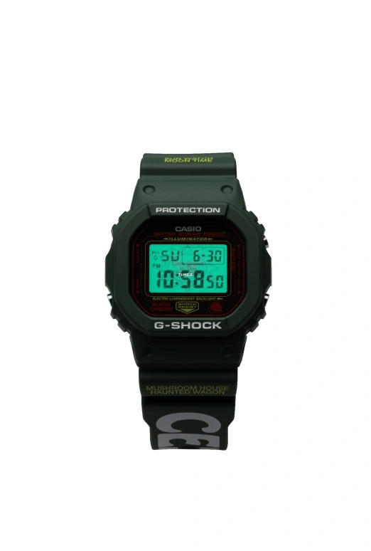 卡西欧,G-SHOCK 48.90x43.80毫米,48.90x43.80毫米,合成树脂,灰色,石英,倒计时,计时,月历,星期历,矿物水晶,方形,DW5600OC23,DW5600OC23-3