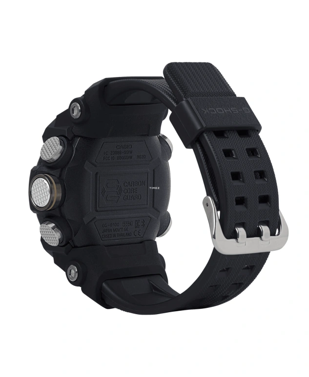 Casio,MASTER OF G - LAND 51.30mm,51.30mm,Carbon,Resin,Black,Quartz,Countdown,Chronograph,Month,Date,Sapphire,Hardlex,Round,GGB100,GGB100-1A