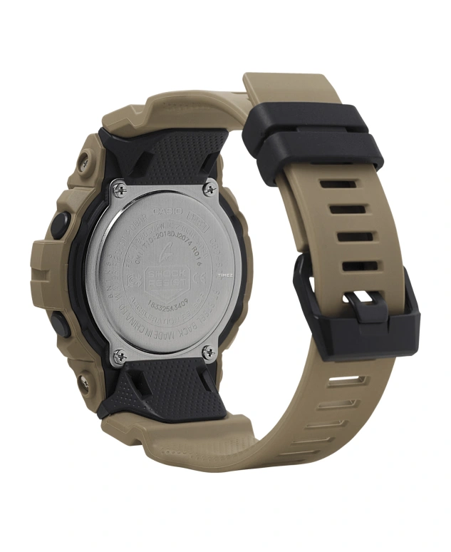 卡西欧,G-SHOCK 48.60毫米,48.60毫米,合成树脂,黑色,石英,倒计时,计时,年历,月历,矿物水晶,圆形,GBD800UC,GBD800UC-5
