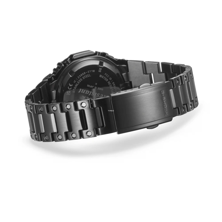 卡西欧,G-SHOCK 44.40毫米,44.40毫米,不锈钢,黑色,石英,倒计时,计时,月历,星期历,矿物水晶,八角形,GMB2100BD,GMB2100BD-1A