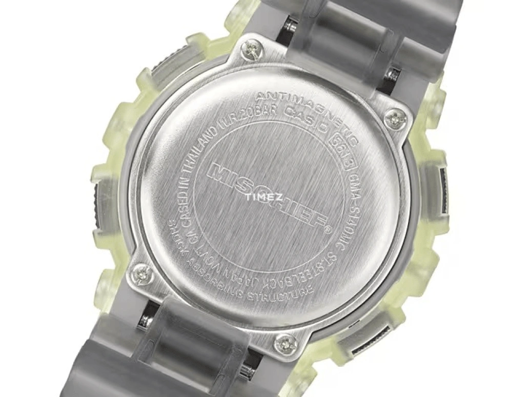 卡西欧,G-SHOCK 45.90毫米,45.90毫米,合成树脂,黑色,石英,倒计时,计时,月历,星期历,矿物水晶,圆形,GMA,GMA-S140MC-1A