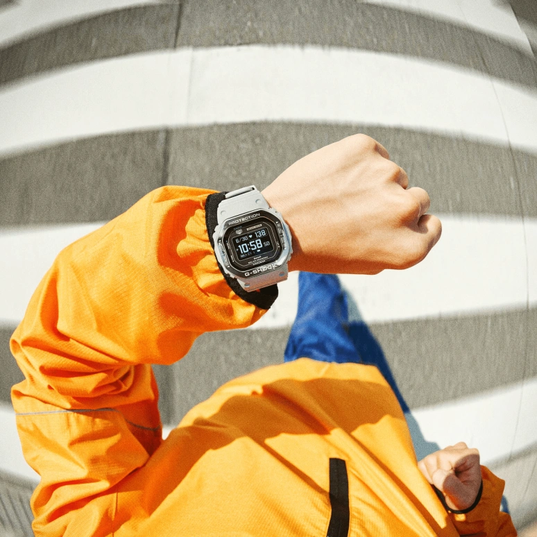Casio,G-SHOCK 51.10x44.50mm,51.10x44.50mm,Bio-sourced,Black,Quartz,Chronograph,Moonphase,Month,Date,Hardlex,Square,DW,DW-H5600MB-8A9