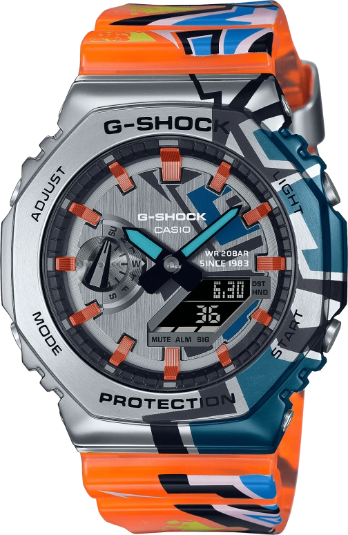 卡西欧 G-STEEL GM2100SS-1A