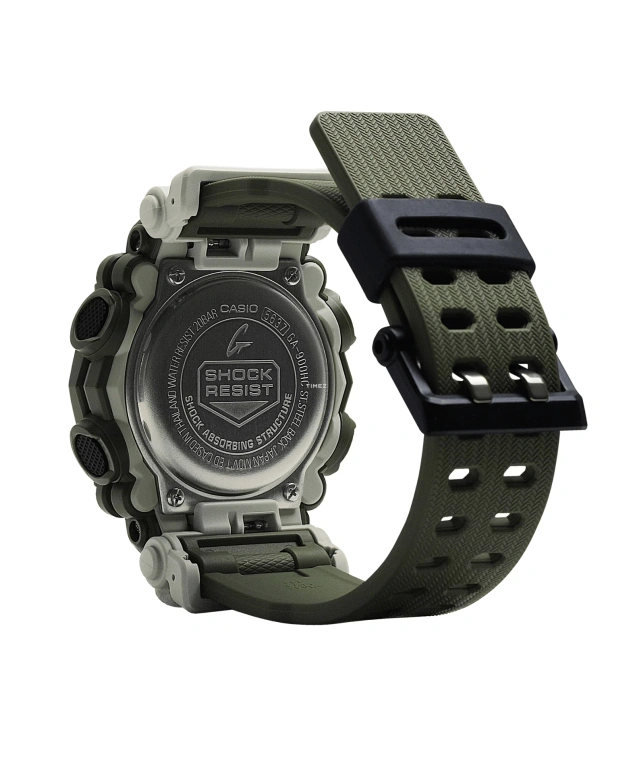 卡西欧,G-SHOCK 49.50毫米,49.50毫米,合成树脂,黑色,石英,倒计时,计时,月历,星期历,矿物水晶,圆形,GA900HC,GA900HC-3A