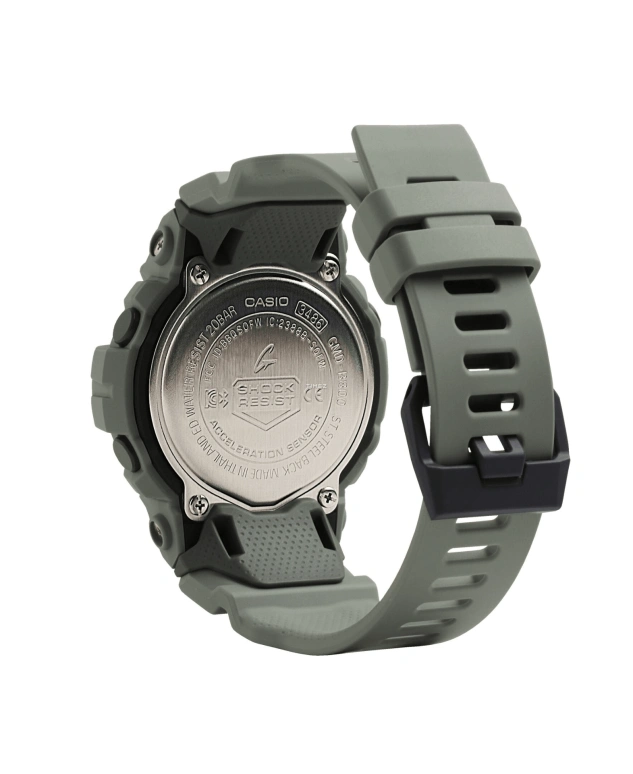 卡西欧,G-SHOCK 50.70x45.20毫米,50.70x45.20毫米,合成树脂,灰色,自动上弦,倒计时,计时,月历,星期历,矿物水晶,圆形,GMDB800SU,GMDB800SU-8