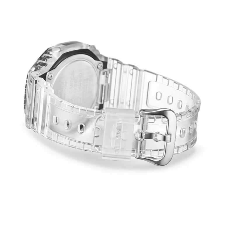 卡西欧,G-SHOCK 48.50x45.40毫米,48.50x45.40毫米,合成树脂,碳纤维,渐变色,蓝色,石英,倒计时,计时,月历,星期历,矿物水晶,八角形,GA2100SRS,GA2100SRS-7A