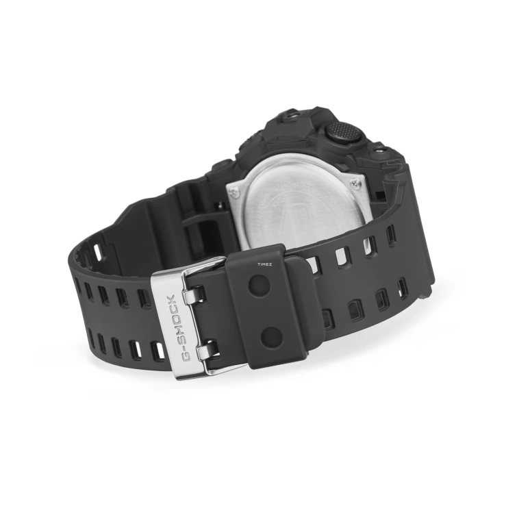 卡西欧,G-SHOCK 53.40毫米,53.40毫米,生物基,合成树脂,黑色,石英,倒计时,计时,月历,星期历,矿物水晶,圆形,GA700MF,GA700MF-1A