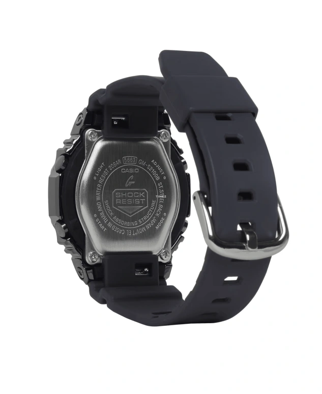 卡西欧,G-SHOCK 45.90x40.40毫米,45.90x40.40毫米,合成树脂,黑色,石英,倒计时,计时,月历,星期历,矿物水晶,八角形,GMS2100B,GMS2100B-8A