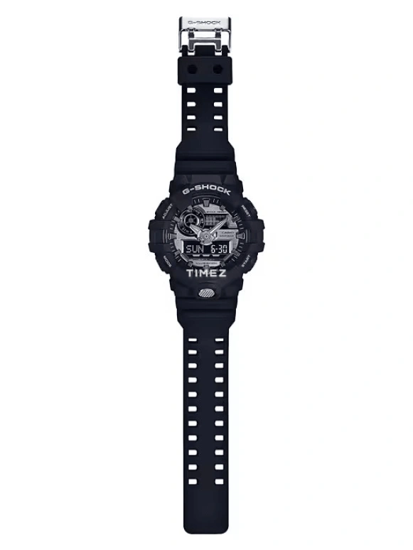 卡西欧,G-SHOCK 53.40毫米,53.40毫米,合成树脂,银色,石英,倒计时,计时,月历,星期历,矿物水晶,圆形,GA,GA-710-1A