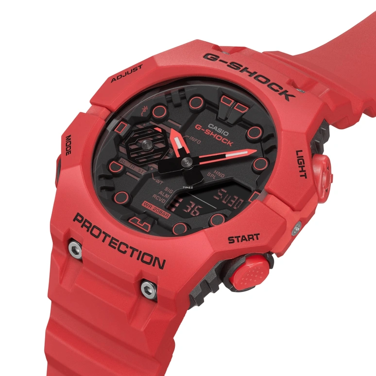 Casio,G-SHOCK 42.50x46mm,42.50x46mm,Resin,Carbon,Black,Quartz,Countdown,Chronograph,Month,Date,Hardlex,Round,GAB001,GAB001-4A