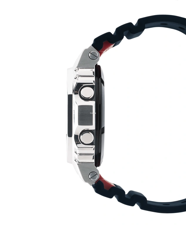 卡西欧,G-SHOCK 49.20x43.20毫米,49.20x43.20毫米,不锈钢,黑色,石英,倒计时,计时,月历,星期历,矿物水晶,方形,GMWB5000,GMWB5000-1