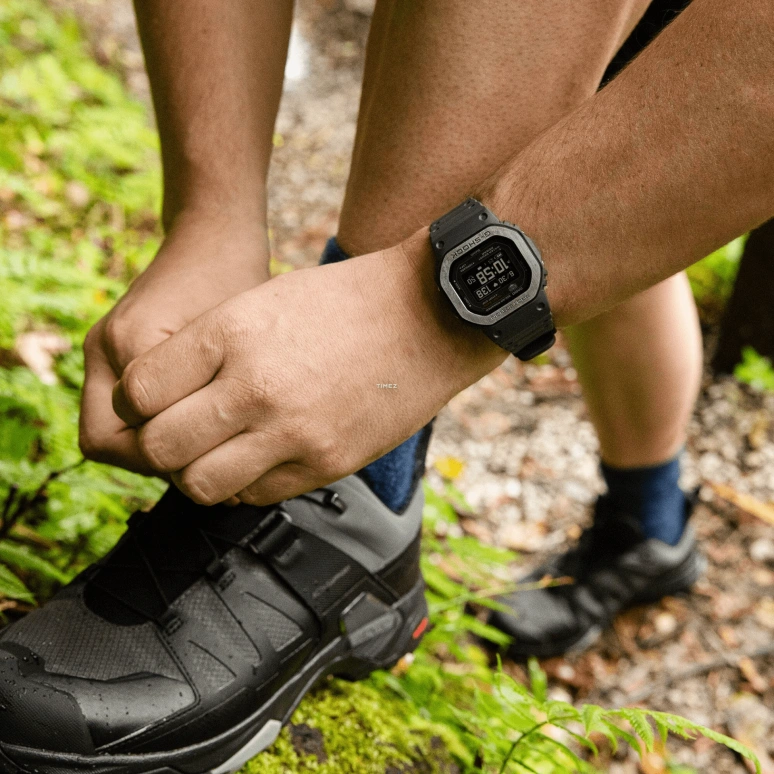 卡西欧,G-SHOCK 51.10x44.50毫米,51.10x44.50毫米,生物基,黑色,石英,计时,月相,月历,星期历,矿物水晶,方形,DW,DW-H5600MB-8
