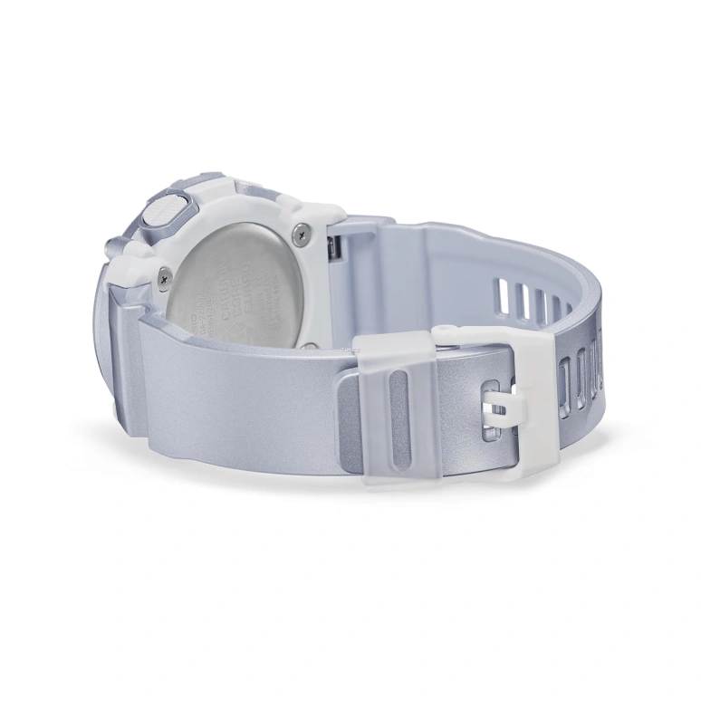 卡西欧,G-SHOCK 47.10毫米,47.10毫米,合成树脂,碳纤维,白色,石英,倒计时,计时,月历,星期历,矿物水晶,圆形,GA2200FF,GA2200FF-8A