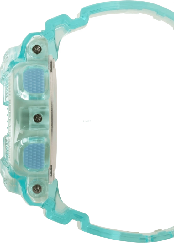 卡西欧,G-SHOCK 49x45.90毫米,49x45.90毫米,合成树脂,灰色,绿色,石英,倒计时,计时,月历,星期历,矿物水晶,圆形,GMAS110VW,GMAS110VW-2A