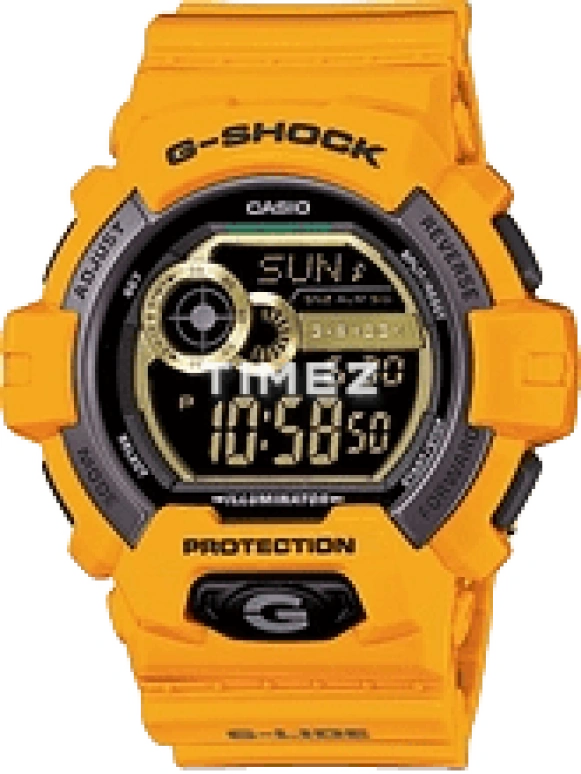 卡西欧,G-SHOCK 53毫米,53毫米,铝合金,亚克力,塑料,黑色,米色,石英,GLS,GLS-8900-9E