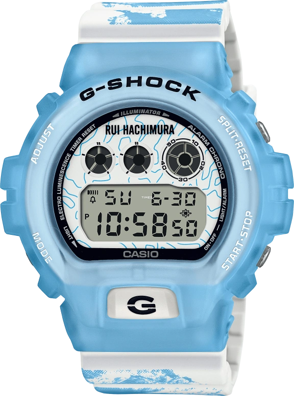 卡西欧,G-SHOCK 53.90x49.70毫米,53.90x49.70毫米,合成树脂,不锈钢,黑色,黄金色,红色,石英,GM,GM-6900G-9