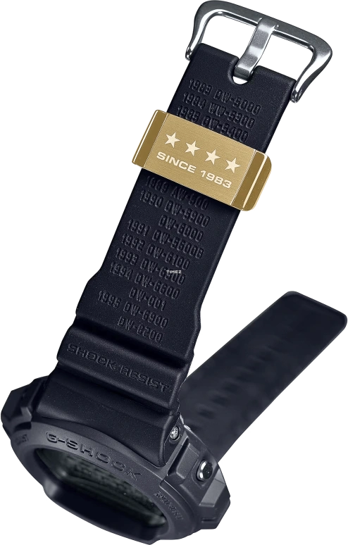 卡西欧,G-SHOCK 53.20x50毫米,53.20x50毫米,生物基,合成树脂,黑色,灰色,自动上弦,倒计时,计时,月历,星期历,矿物水晶,圆形,DW6640RE,DW6640RE-1