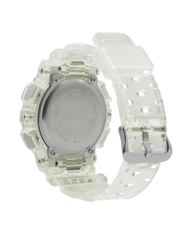卡西欧,G-SHOCK 49x45.90毫米,49x45.90毫米,合成树脂,粉红色,石英,倒计时,计时,月历,星期历,矿物水晶,圆形,GMAS120SR,GMAS120SR-7A
