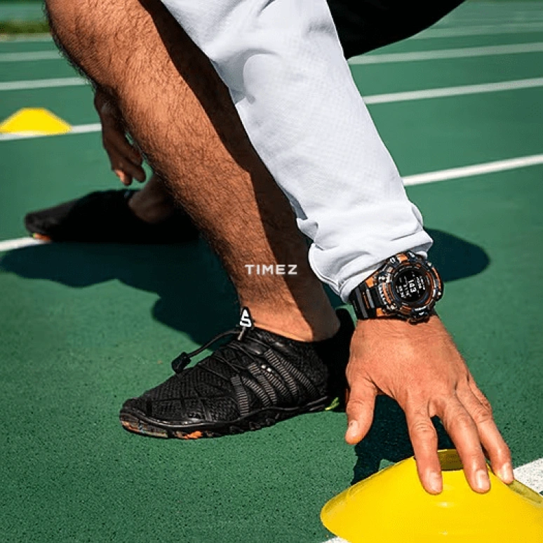 卡西欧,G-SHOCK 55毫米,55毫米,合成树脂,黑色,处理器,倒计时,计时,月历,星期历,矿物水晶,圆形,GBDH1000,GBDH1000-1A4
