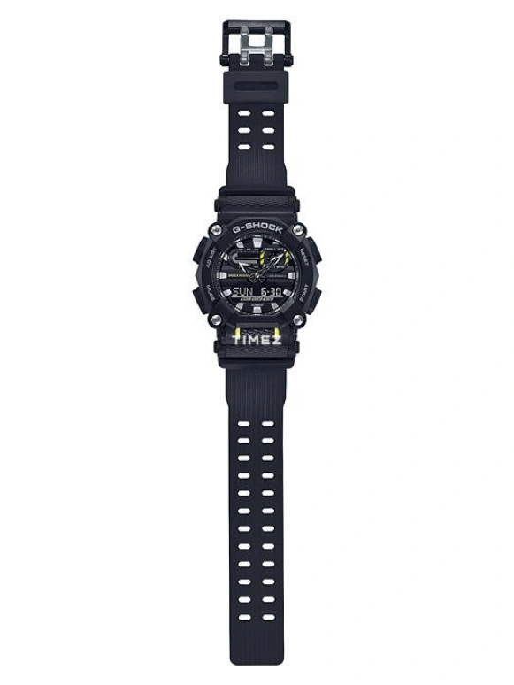 卡西欧,G-SHOCK 52.80x49.50毫米,52.80x49.50毫米,合成树脂,黑色,石英,倒计时,计时,月历,星期历,矿物水晶,圆形,GA900,GA900-1A
