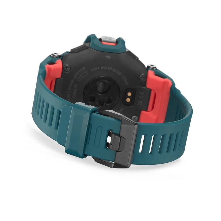 卡西欧,G-SHOCK 59.60x52.60毫米,59.60x52.60毫米,生物基,合成树脂,黑色,石英,倒计时,计时,月历,星期历,矿物水晶,圆形,GBDH2000,GBDH2000-2