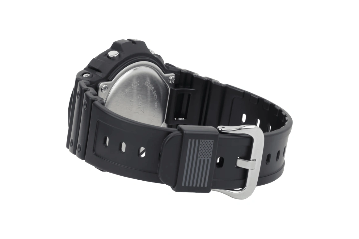 卡西欧,G-SHOCK 50毫米,50毫米,合成树脂,黑色,石英,倒计时,计时,星期历,日历,矿物水晶,圆形,GW6900NASA241