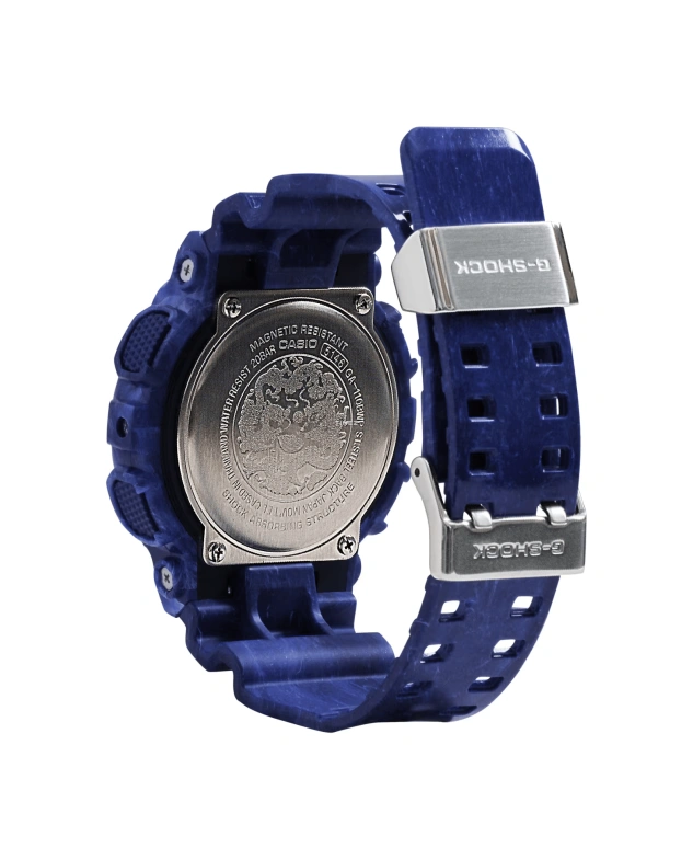 卡西欧,G-SHOCK 55x51.20毫米,55x51.20毫米,合成树脂,白色,灰色,石英,倒计时,计时,月历,星期历,矿物水晶,圆形,GA110BWP,GA110BWP-2A