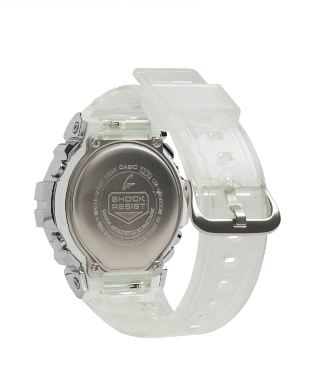 卡西欧,G-SHOCK 53.90x49.70毫米,53.90x49.70毫米,合成树脂,精钢,灰色,石英,倒计时,计时,月历,星期历,矿物水晶,圆形,GM6900SCM,GM6900SCM-1