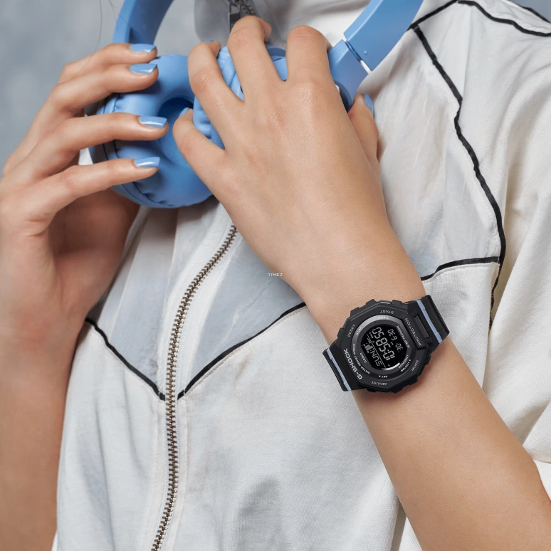 卡西欧,G-SHOCK 43.80毫米,43.80毫米,生物基,合成树脂,黑色,石英,倒计时,计时,年历,月历,矿物水晶,八角形,GMDB300,GMDB300-1