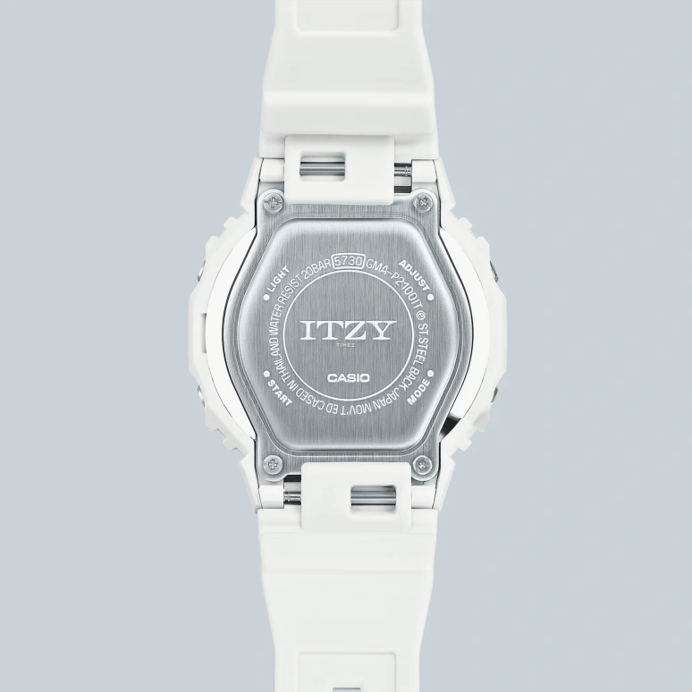 卡西欧,G-SHOCK 40.20毫米,40.20毫米,生物基,合成树脂,白色,石英,倒计时,计时,月历,星期历,矿物水晶,圆形,GMAP2100IT7A