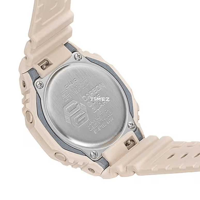 卡西欧,G-SHOCK 42.90毫米,42.90毫米,碳纤维,合成树脂,粉色,石英,倒计时,计时,月历,星期历,矿物水晶,八角形,GMAS2100,GMAS2100-4A