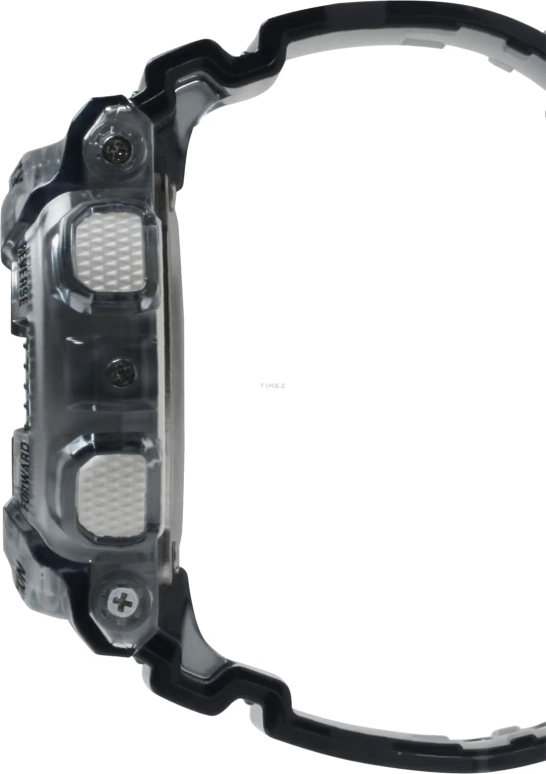 卡西欧,G-SHOCK 45.90毫米,45.90毫米,合成树脂,灰色,银色,石英,倒计时,计时,月历,星期历,矿物水晶,圆形,GMAS110GS,GMAS110GS-8A