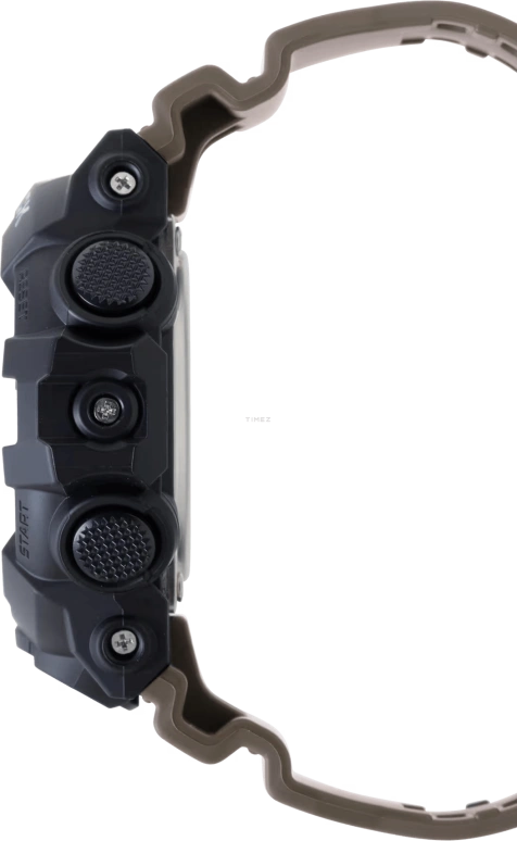 卡西欧,G-SHOCK 53.40毫米,53.40毫米,合成树脂,黑色,石英,倒计时,计时,月历,星期历,矿物水晶,圆形,GA710TU,GA710TU-1A3