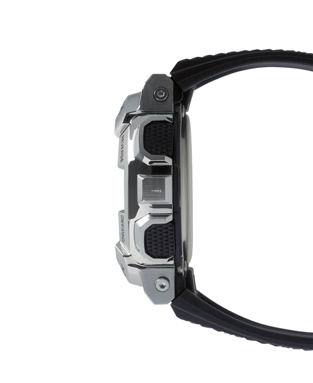 卡西欧,G-SHOCK 48.80毫米,48.80毫米,合成树脂,黑色,石英,倒计时,计时,月历,星期历,矿物水晶,圆形,GM110,GM110-1A