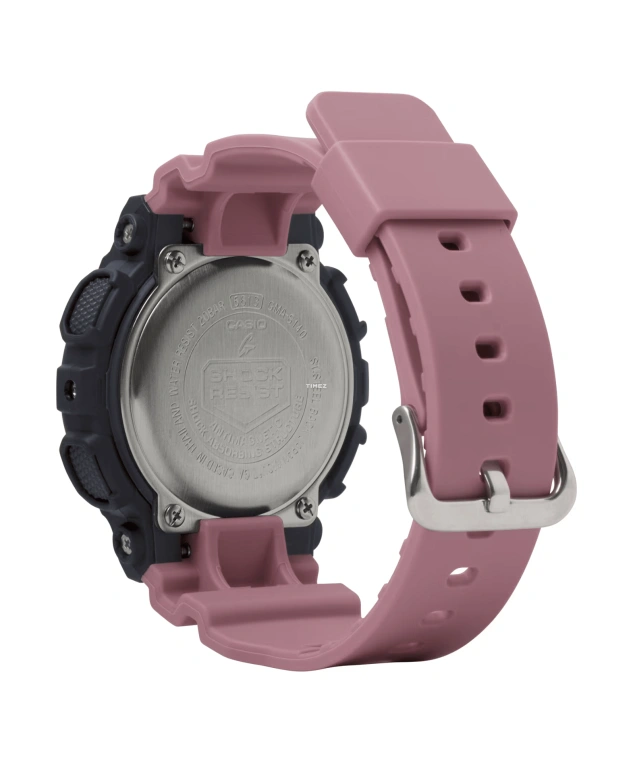 卡西欧,G-SHOCK 45.90毫米,45.90毫米,合成树脂,黑色,石英,倒计时,计时,月历,星期历,矿物水晶,圆形,GMAS140,GMAS140-4A