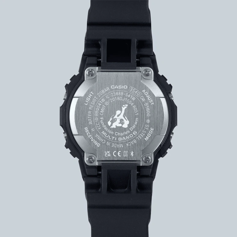 卡西欧,G-SHOCK 48.90x42.80毫米,48.90x42.80毫米,生物基,合成树脂,蓝色,石英,倒计时,计时,月历,星期历,矿物水晶,方形,GWB5600CD1A2
