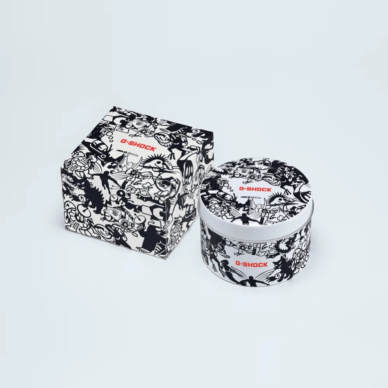 卡西欧,G-SHOCK 48.90x42.80毫米,48.90x42.80毫米,合成树脂,黑色,石英,倒计时,计时,月历,星期历,矿物水晶,方形,DW5600GU,DW5600GU-7