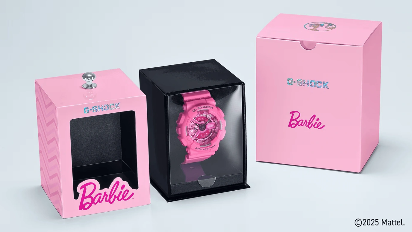 卡西欧,G-SHOCK 45.90毫米,45.90毫米,合成树脂,粉红色,石英,倒计时,计时,月历,星期历,矿物水晶,圆形,GMAS110BE,GMAS110BE-4A
