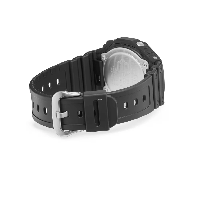 卡西欧,G-SHOCK 48.50x45.40毫米,48.50x45.40毫米,合成树脂,碳纤维,黑色,石英,倒计时,计时,月历,星期历,矿物水晶,圆形,GA2100P,GA2100P-1A