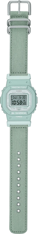 卡西欧,G-SHOCK 45.70x40.50毫米,45.70x40.50毫米,生物基,合成树脂,绿色,石英,倒计时,计时,月历,星期历,矿物水晶,方形,GMDS5600CT,GMDS5600CT-3